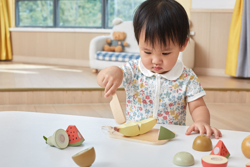 Cutting Wooden Fruit set