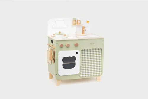 Wooden role play kitchen set