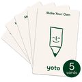 Make your own yoto cards (10 pack)